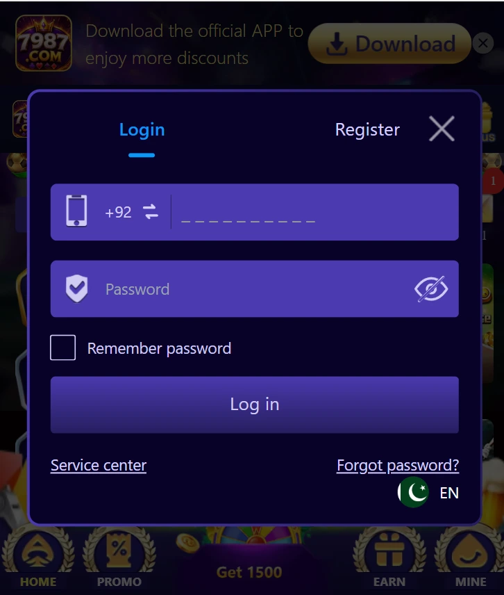 7987 LOGIN